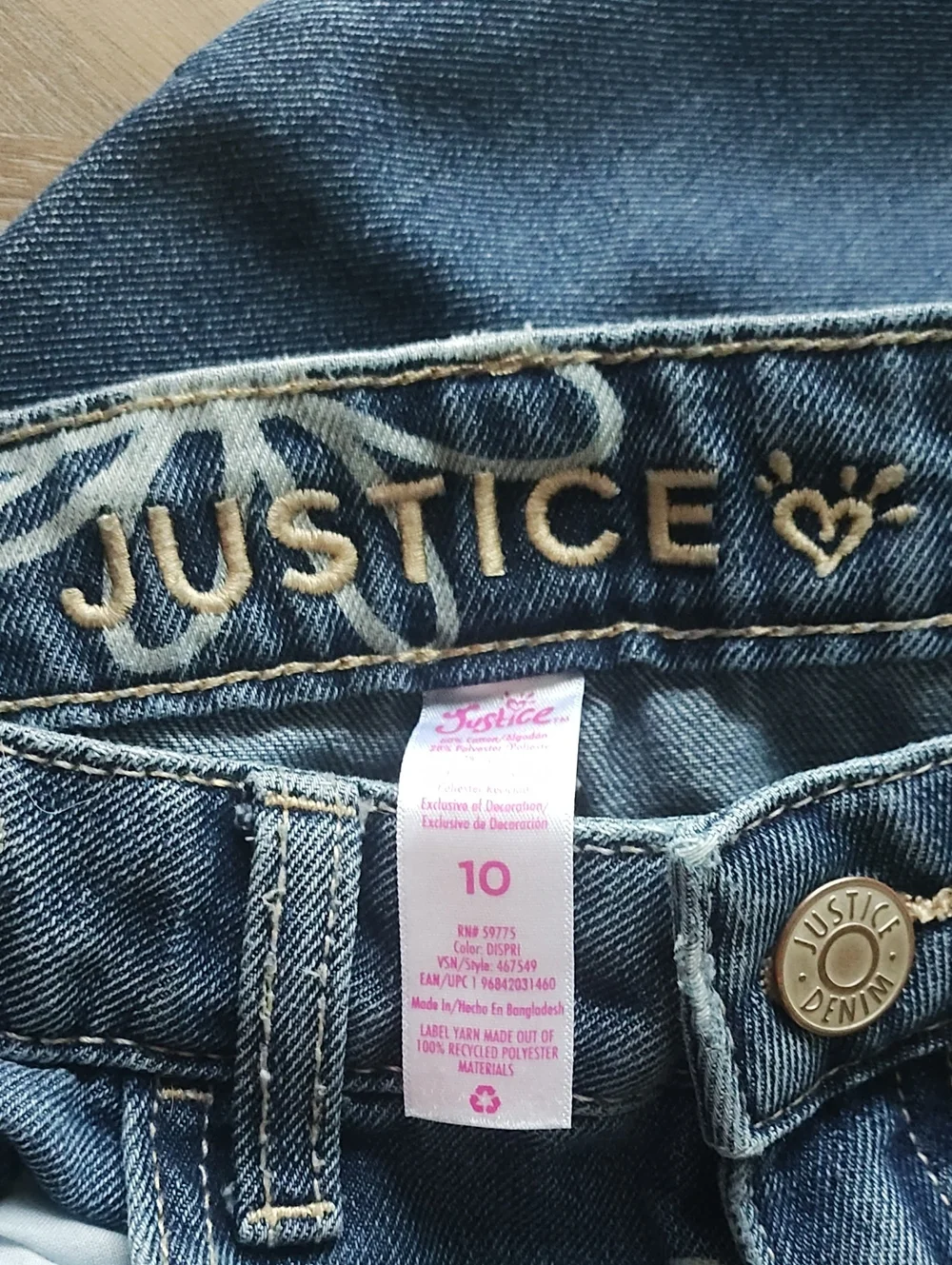 Justice style print
